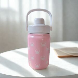 Sun Squad - Pink Crab Stainless Steel Bottle